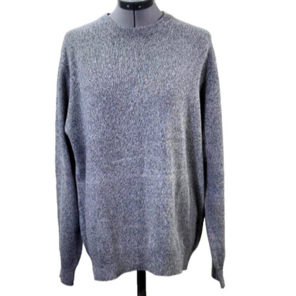 C by Bloomingdale's mens cashmere marble knit sweater, L - Picture 1 of 5